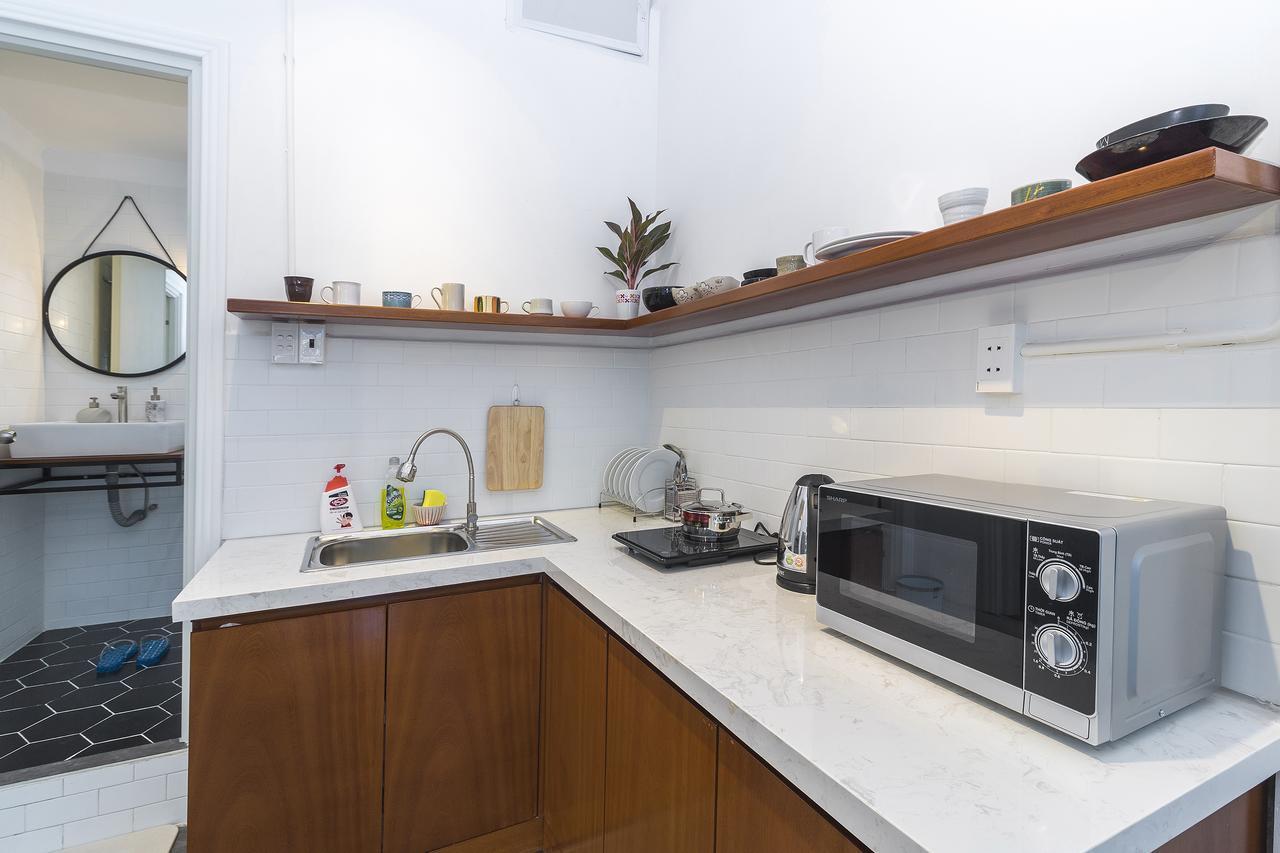 Scandinavian Apartment With Balcony In Bui Vien Ho Chi Minh-staden Exteriör bild