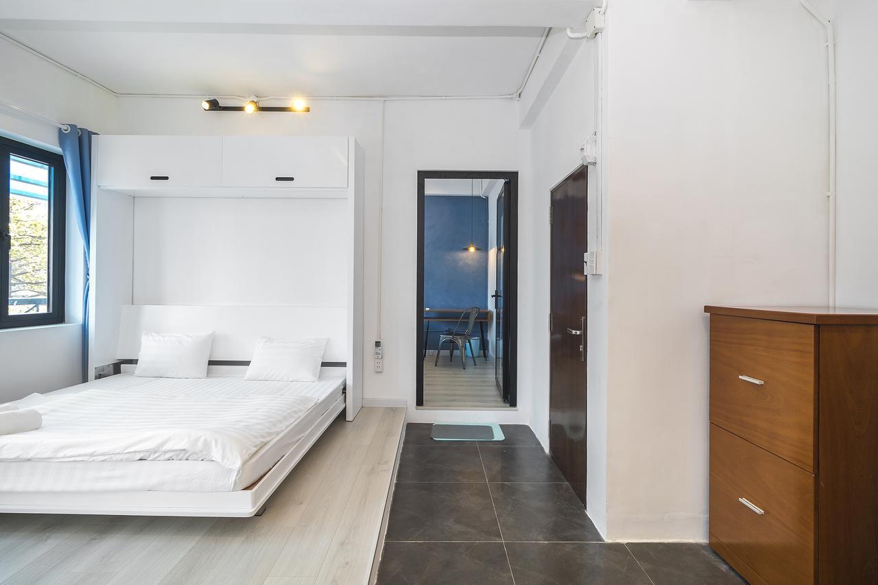 Scandinavian Apartment With Balcony In Bui Vien Ho Chi Minh-staden Exteriör bild